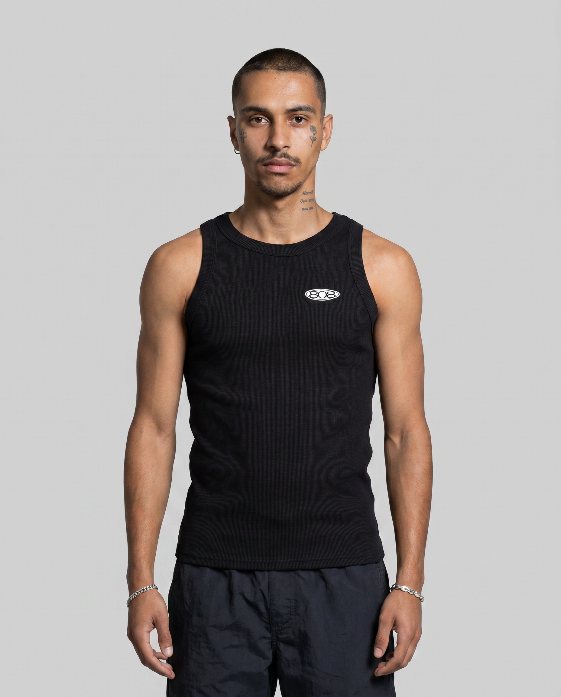 808 Tank Top Black