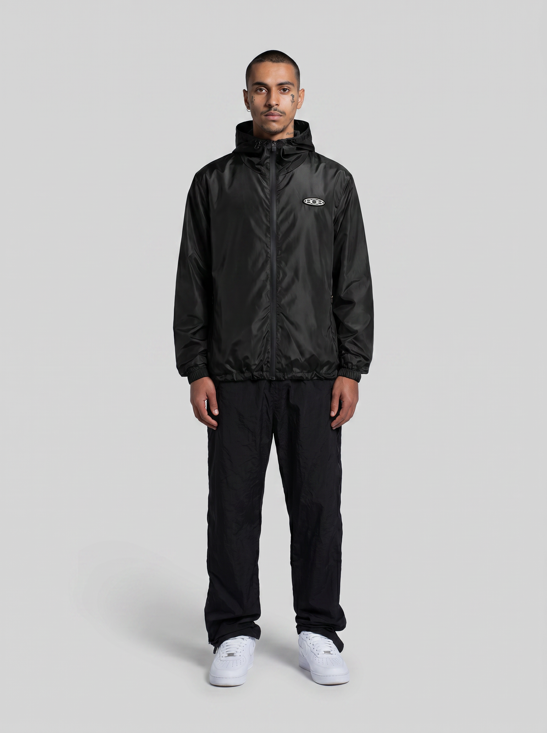 Windbreaker Jacket Black-thumbmail-5