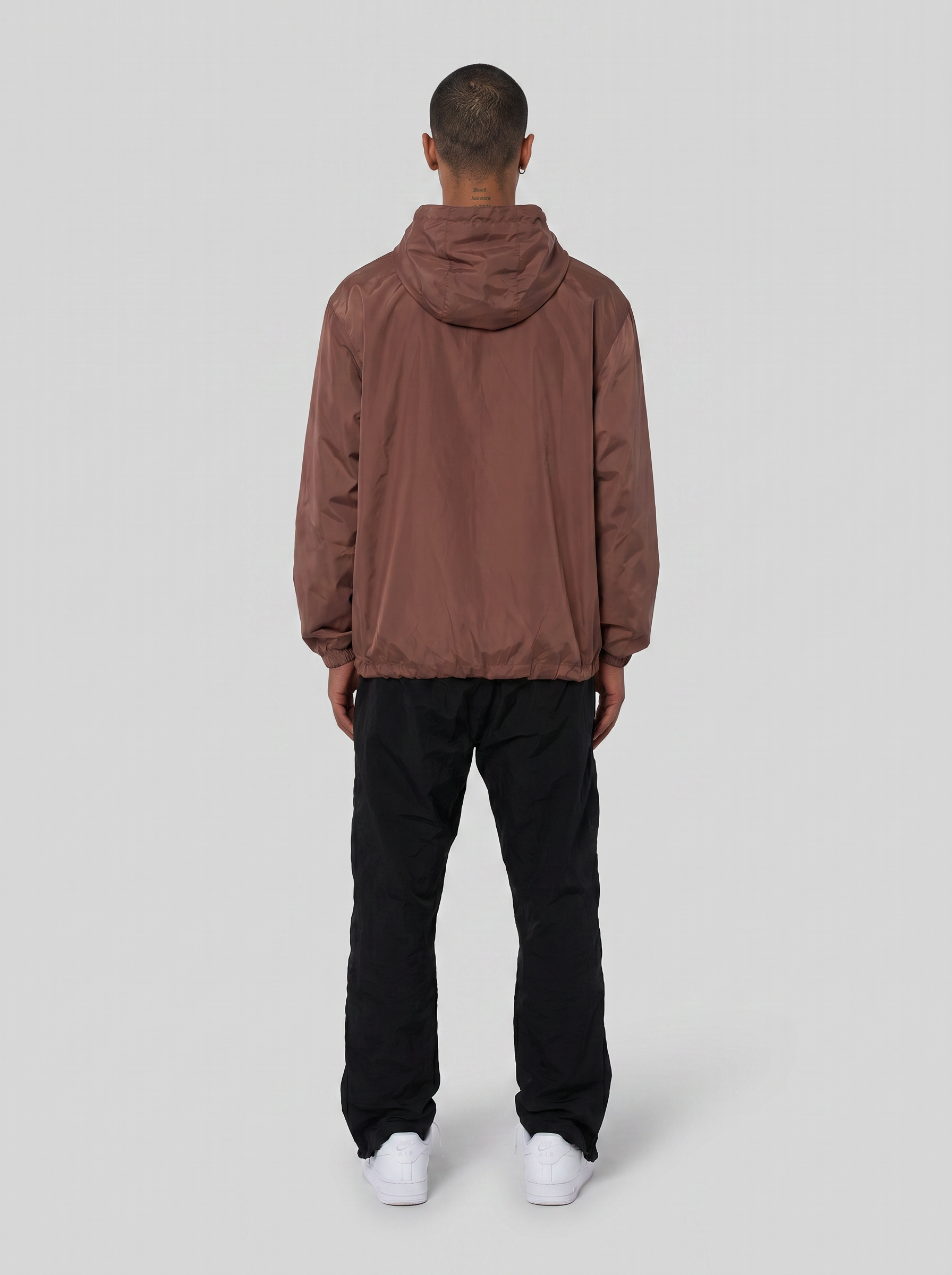 Windbreaker Jacket Brown-thumbmail-5