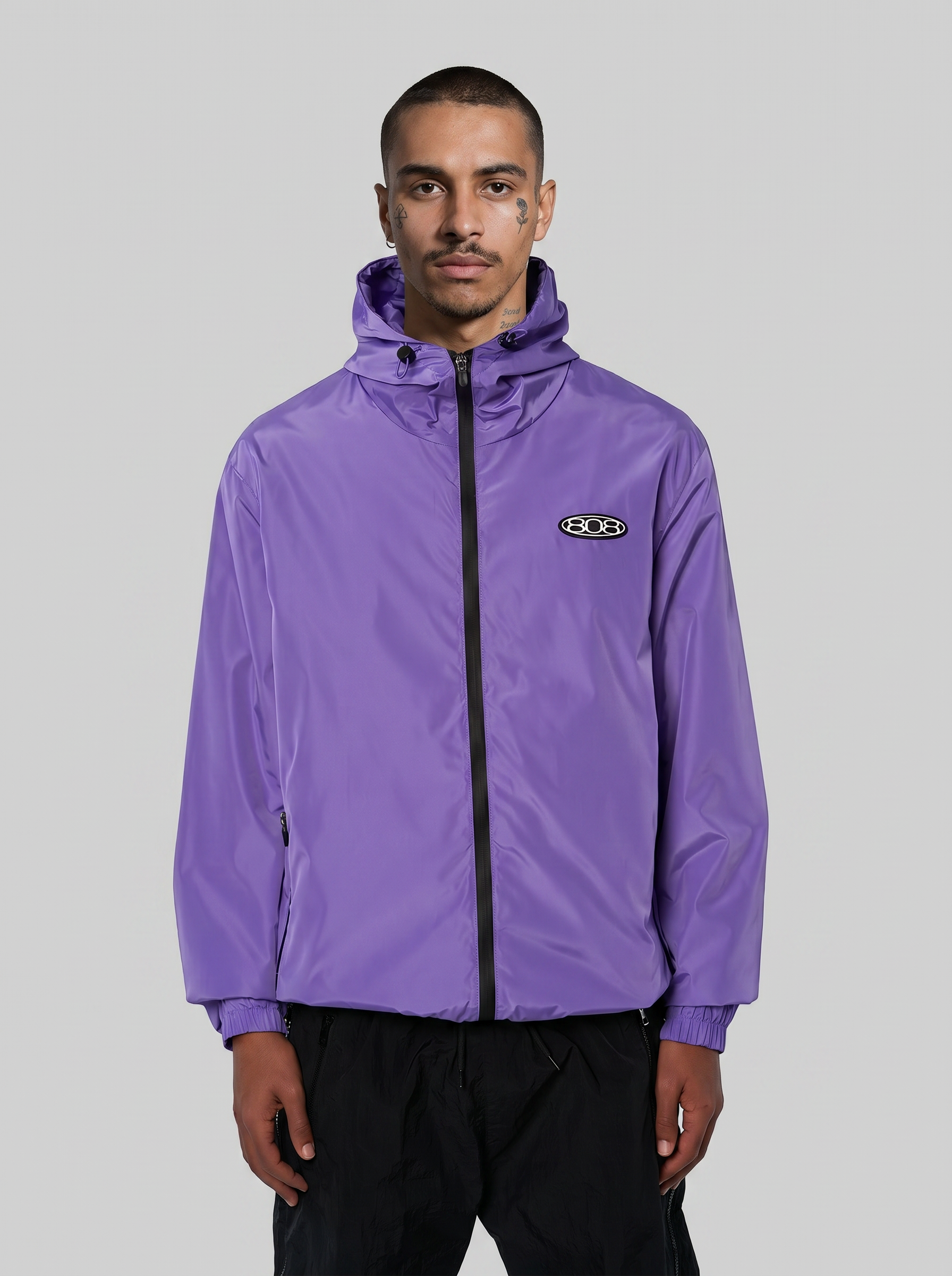 Windbreaker Jacket Purple